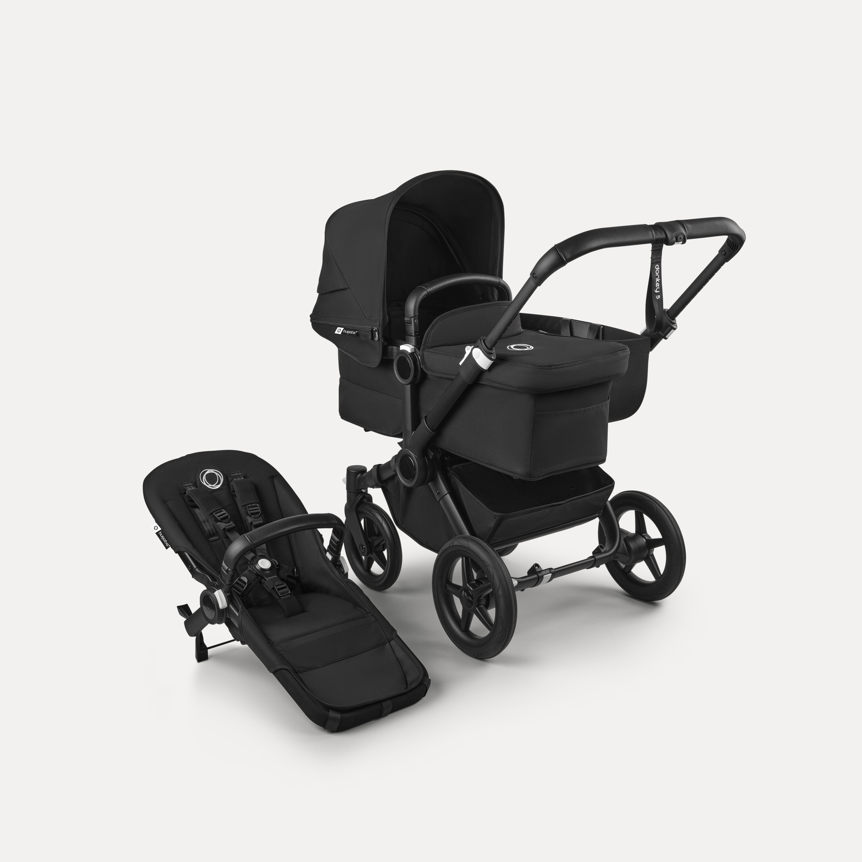 105920-BUGABOO DONKEY 5 NEGRO MONO COMPLETO(0-0)-0