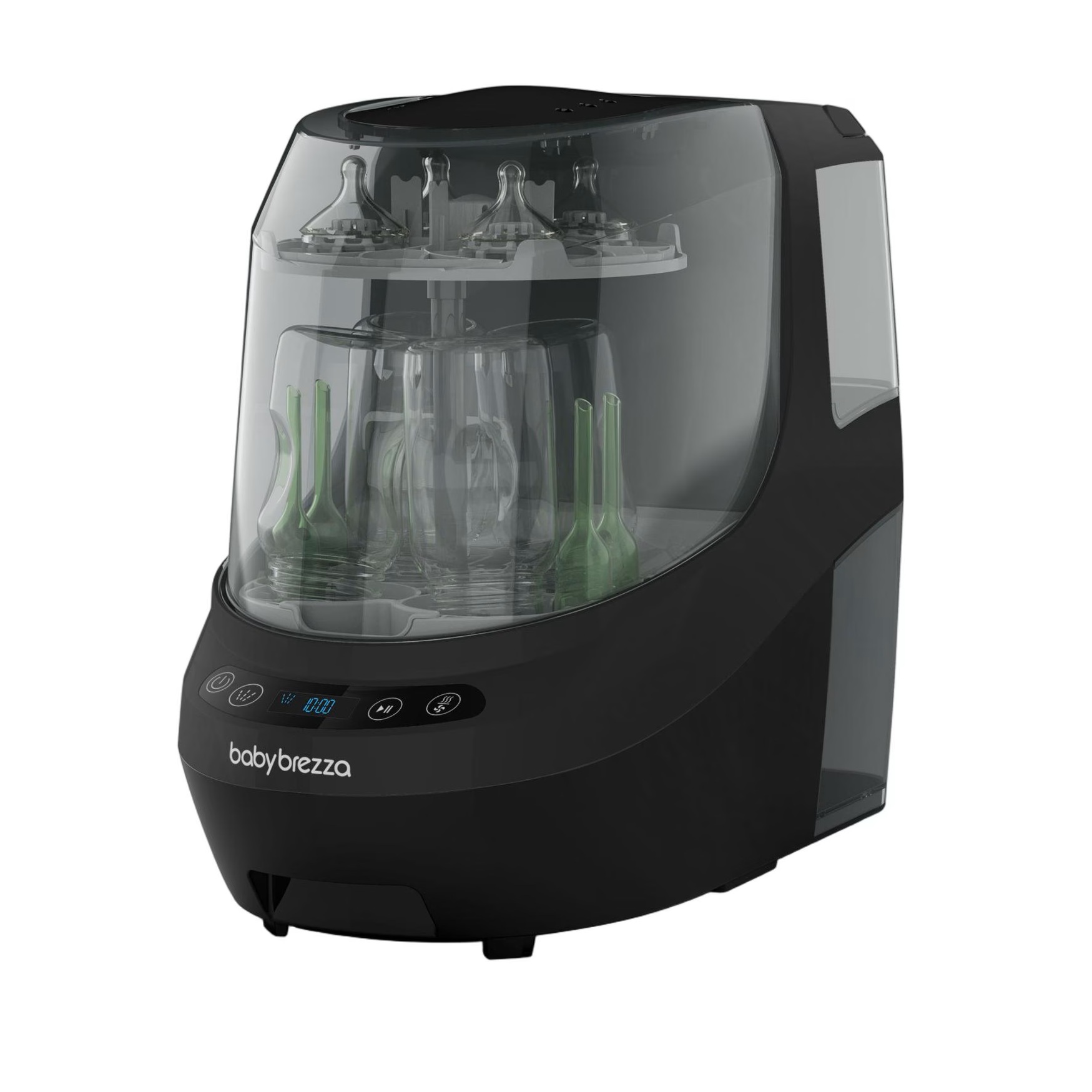 107954-BABYBREZZA LAVADORA BIBERONES NEGRA - ESTERILIZA - SECA(0-0)-0