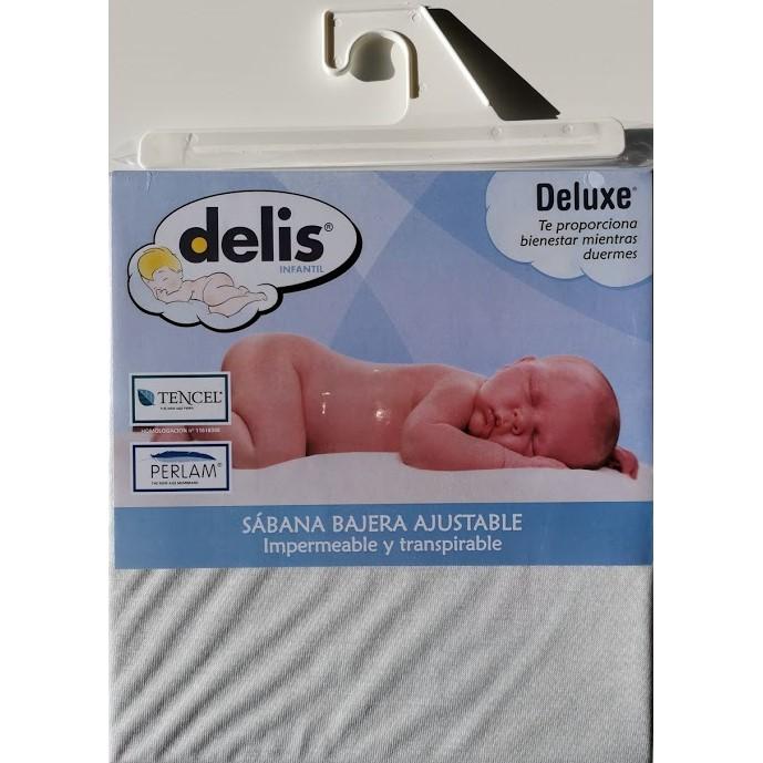 62358-SABANA TENCEL DELUXE 50 X 80 BLANCO MINICUNA(29-11)-0
