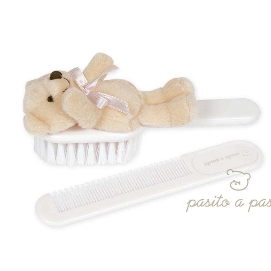 63599-SET CEPILLO + PEINE OSO ROSA(0-0)-0